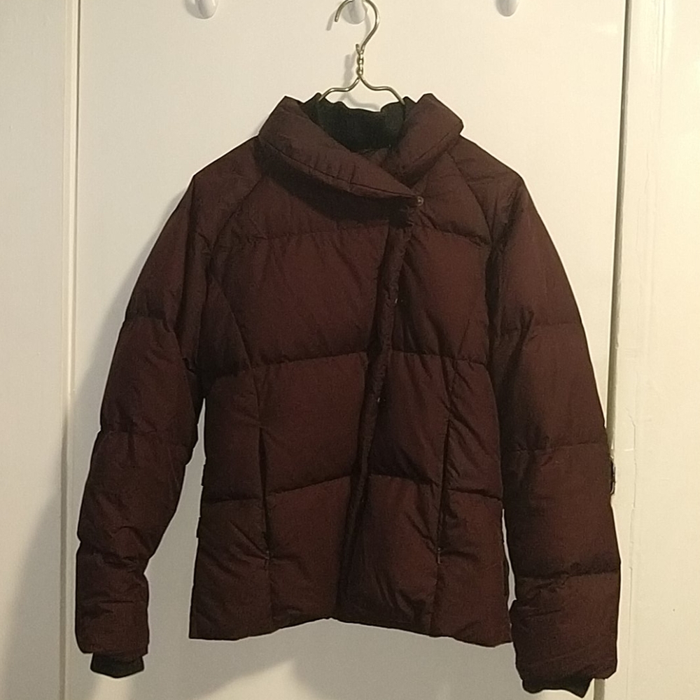 SALE! Columbia Down Jacket - Brown Small